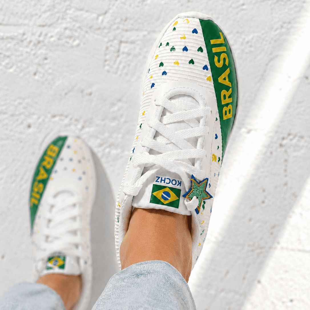 TĂȘnis Feminino Aura Brasil KOCHZ Stars Design Exclusivo